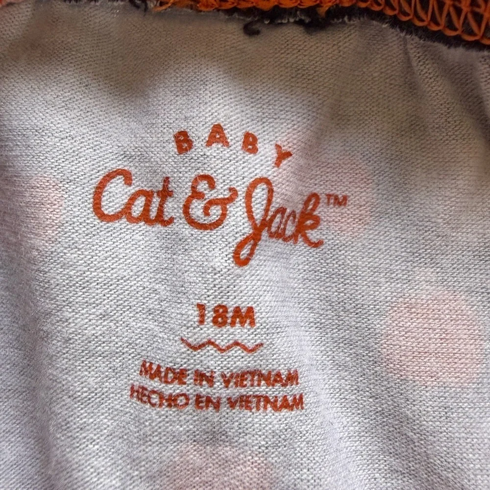 Cat & Jack Halloween “Boo!” 2-Piece Set - Picture 2 of 8
